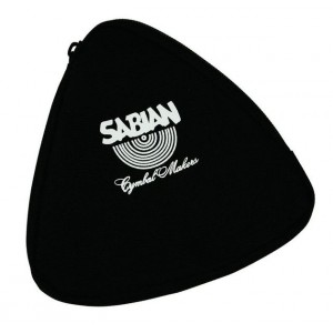Sabian Black Zippered Triangle Bag 6", SABIAN