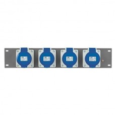SHOWTEC PDP-3242 19"Panel with 4x CEE 32A 3 pole