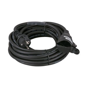 SHOWTEC Ext. Cable Schuko/Schuko 5mtr 3x2,5mmэ incl. heat tube