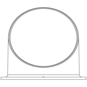 SHOWTEC  Glareshield for Mini Performer Profile