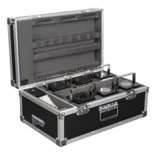 SHOWTEC Set 6x Eventspot 60 Q7 Polished + case+ IR remote