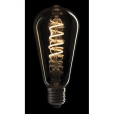 SHOWTEC LED Filament Bulb ST64 5W 2200 IC Dim E27 Gold glass cover