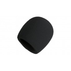SHURE A58WS-BLK поролоновая ветрозащита для микрофонов (черная)