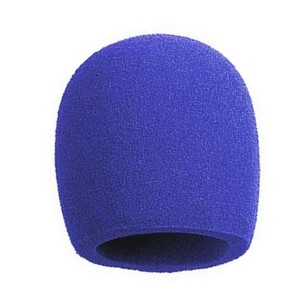SHURE A58WS-BLU поролоновая ветрозащита для микрофонов (голубая), SHURE