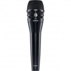 SHURE KSM8/B кардиоидный динамический вокальный микрофон, цвет черный, SHURE