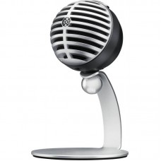 SHURE MOTIV MV5-LTG цифровой конденсаторный микрофон для записи на компьютер и устройства Apple, цвет серый