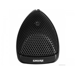 SHURE MX391/O плоский настольный всенаправленный конференц. микрофон, черный., SHURE
