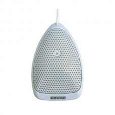 SHURE MX391W/C плоский настольный кардиоидный конференционный микрофон, белый.