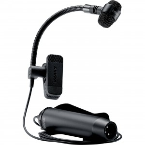 SHURE PGA98H-XLR кардиоидный конденсаторный инструментальный микрофон, SHURE