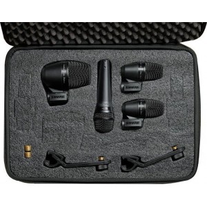 SHURE PGADRUMKIT4 набор микрофонов для ударных, SHURE