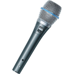 SHURE BETA 87C конденсаторный кардиоидный вокальный микрофон, SHURE