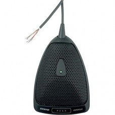 SHURE MX392/C плоский (поверхностный) конденсаторный кардиоидный микрофон, черный.