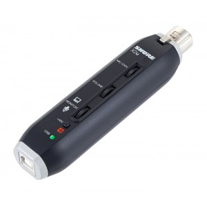 SHURE X2U XLR-to-USB адаптер для подключения микрофонов к ПК, SHURE
