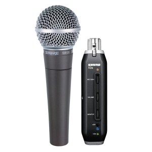 SHURE SM58-X2U динамический кардиоидный вокальный микрофон, SHURE