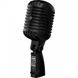 SHURE SUPER 55 Deluxe Pitch Black Edition ультрачерный динамический, SHURE