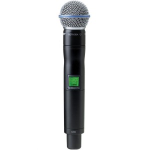 SHURE UR2/BETA58 J5E 578 - 638 MHz передатчик UHF-R c микрофоном BETA58, SHURE