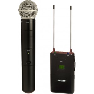 SHURE FP35 L4E 638 - 662 MHz портативная поясная радиосистема с передатчиком FP3 для подключения любых динамических микрофонов, SHURE