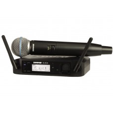 SHURE GLXD24E/B58 Z2 2.4 GHz цифровая вокальная радиосистема с капсюлем динамического микрофона BETA 58