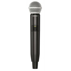 SHURE GLXD2/SM58 Z2 2.4 GHz ручной передатчик для цифровых радиосистем с капсюлем динамического микрофона SM58, SHURE