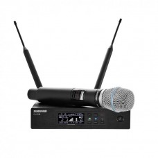 SHURE QLXD24E/B87A K51 606 - 670 MHz вокальная радиосистема с ручным передатчиком BETA87A