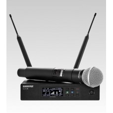 SHURE QLXD24E/SM58 K51 606 - 670 MHz вокальная радиосистема с ручным передатчиком SM58