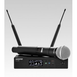 SHURE QLXD24E/SM58 K51 606 - 670 MHz вокальная радиосистема с ручным передатчиком SM58, SHURE