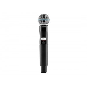 SHURE QLXD2/B58 K51 606 - 670 MHz ручной передатчик серии QLXD с капсюлем микрофона BETA58, SHURE