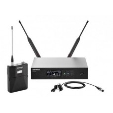SHURE QLXD14E/83 P51 710 - 782 MHz радиосистема с поясным передатчиком QLXD1 и петличным микрофоном WL183