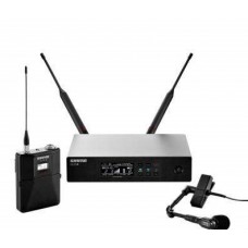 SHURE QLXD14E/98H P51 710 - 782 MHz радиосистема с поясным передатчиком QLXD1 и инструментальным микрофоном WB98H/C
