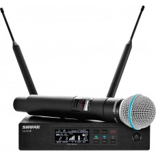 SHURE QLXD24E/B58 P51 710 - 782 MHz вокальная радиосистема с ручным передатчиком BETA58