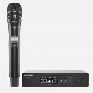 SHURE QLXD24E/K8B P51 710 - 782 MHz вокальная радиосистема с ручным передатчиком KSM8, SHURE