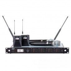 SHURE ULXD124QE/B87 P51 710-782 MHz четырехканальная цифровая радиосистема с 2 передатчиками ULXD1 и 2 передатчиками ULXD2/B87A