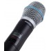 SHURE ULXD24DE/B87A P51 710 - 782 MHz двухканальная цифровая радиосистема с передатчиками BETA87A, SHURE