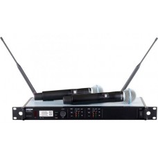 SHURE ULXD24DE/B87C P51 710 - 782 MHz двухканальная цифровая радиосистема с передатчиками BETA87C