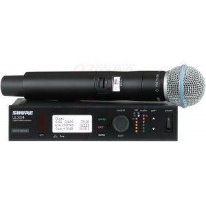 SHURE ULXD24E/B58 P51 710 - 782 MHz цифровая радиосистема серии ULXD с ручным передатчиком Beta58, SHURE