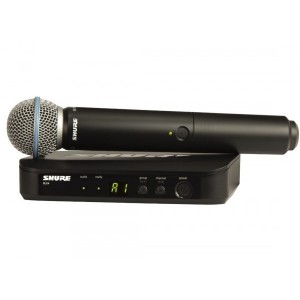 SHURE BLX24E/B58 M17 662-686 MHz радиосистема вокальная с капсюлем динамического микрофона BETA 58, SHURE