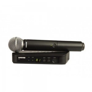 SHURE BLX24E/PG58 M17 662-686 MHz радиосистема вокальная капсюлем микрофона PG58, SHURE