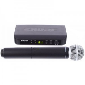 SHURE BLX24E/SM58 M17 662-686 MHz радиосистема вокальная с капсюлем динамического микрофона SM58, SHURE