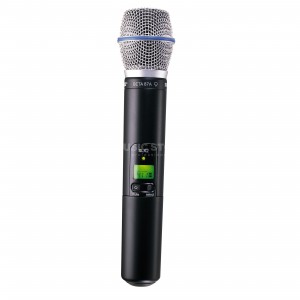 SHURE SLX2/BETA87A P4 702 - 726 MHz ручной передатчик системы SLX с микрофонным капсюлем BETA87A, SHURE