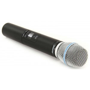 SHURE SLX2/BETA87C P4 702 - 726 MHz ручной передатчик системы SLX с микрофонным капсюлем BETA87C, SHURE