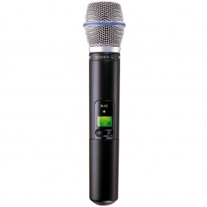 SHURE SLX2/SM86 P4 702 - 726 MHz ручной передатчик системы SLX с микрофонным капсюлем SM86, SHURE