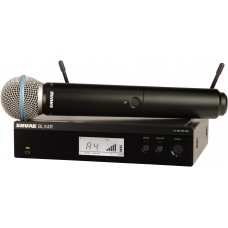 SHURE SLX24E/SM86 P4 702 - 726 MHz профессиональная радиосистема с ручным передатчиком SM86