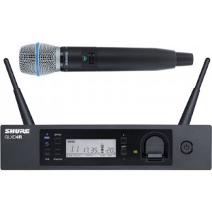 SHURE GLXD24RE/B87A Z2 2.4 GHz цифровая вокальная радиосистема с капсюлем микрофона BETA 87, SHURE