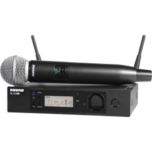 SHURE GLXD24RE/SM58 Z2 2.4 GHz рэковая цифровая радиосистема GLXD Advanced с ручным передатчиком SM58, SHURE