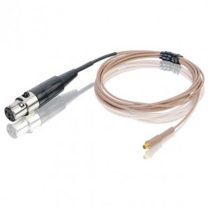 SHURE COUE6CABLEL2SL кабель для микрофонов Countryman, разъем TQG, цвет бежевый, толщина 2 мм., SHURE