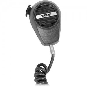 SHURE 527C динамический речевой микрофон для мобильных служб со встроенным предусилителем, SHURE