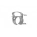 SNAP Mounting clamp silver 4x , SNAP
