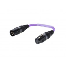 SOMMER CABLE Adaptercable XLR(M)/XLR(F) Ground Lift bk 