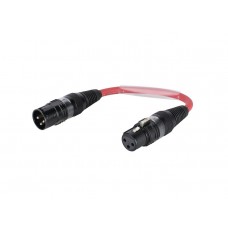 SOMMER CABLE Adaptercable XLR(M)/XLR(F) Phase 0.15m rd 