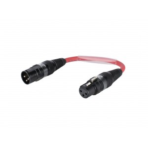 SOMMER CABLE Adaptercable XLR(M)/XLR(F) Phase 0.15m rd , SOMMER